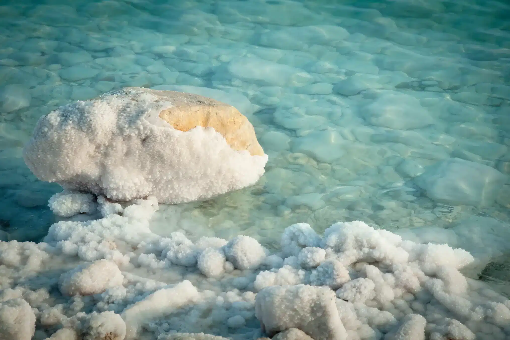 Areal view of the Long Salt Lake Abu Dhabi.