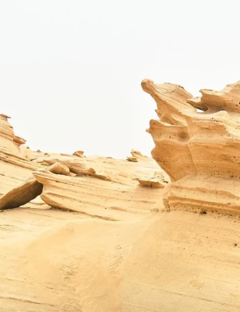 Al Wathba Fossil Dunes in Abu Dhabi