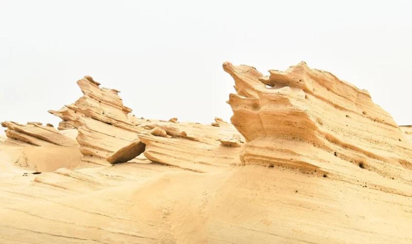 Al Wathba Fossil Dunes in Abu Dhabi